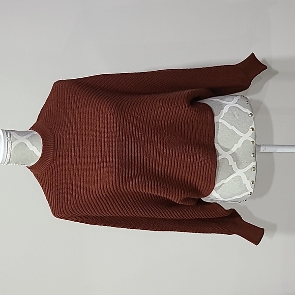 Seven Sisters Brown Sweater - Picture 1 of 7